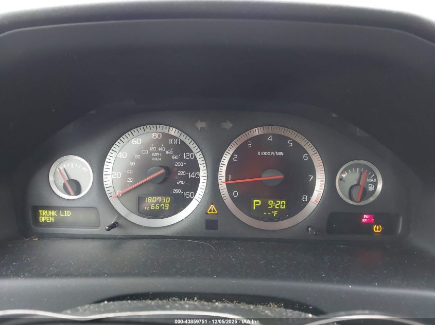 2009 Volvo S60 T5 (Fleet Only) VIN: YV1RS547692727337 Lot: 43859751