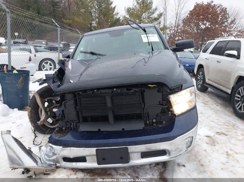 2018 Ram 1500 Big Horn 4X4 5'7 Box VIN: 1C6RR7LG4JS109086 Lot: 43859752