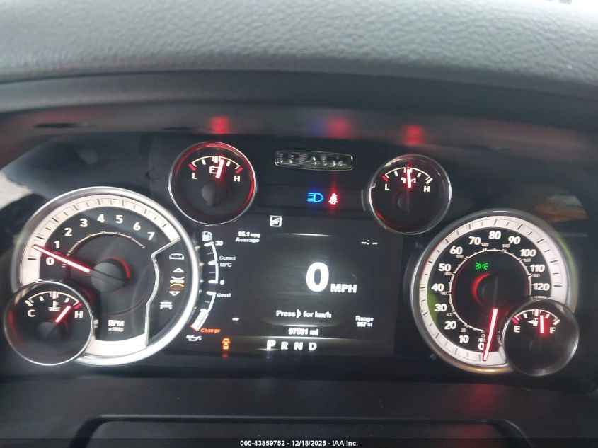 2018 Ram 1500 Big Horn 4X4 5'7 Box VIN: 1C6RR7LG4JS109086 Lot: 43859752