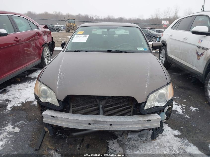 2009 Subaru Legacy 2.5I VIN: 4S3BL616496215719 Lot: 43859759