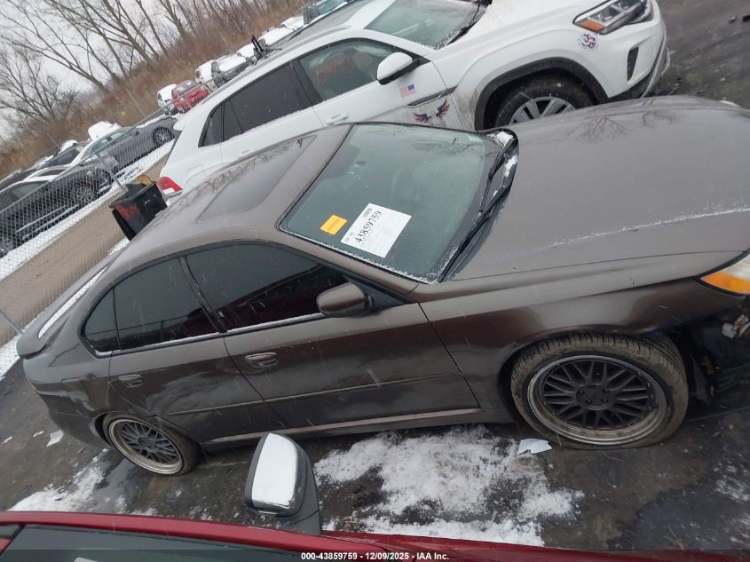 2009 Subaru Legacy 2.5I VIN: 4S3BL616496215719 Lot: 43859759