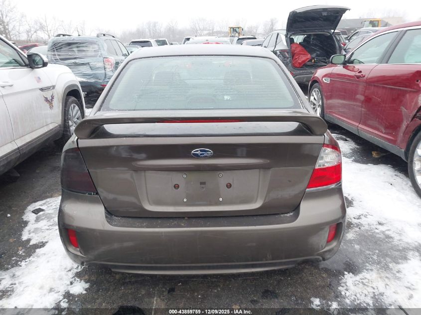 2009 Subaru Legacy 2.5I VIN: 4S3BL616496215719 Lot: 43859759