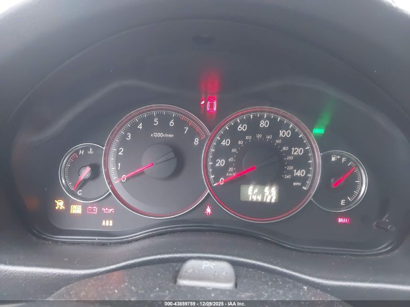 2009 Subaru Legacy 2.5I VIN: 4S3BL616496215719 Lot: 43859759