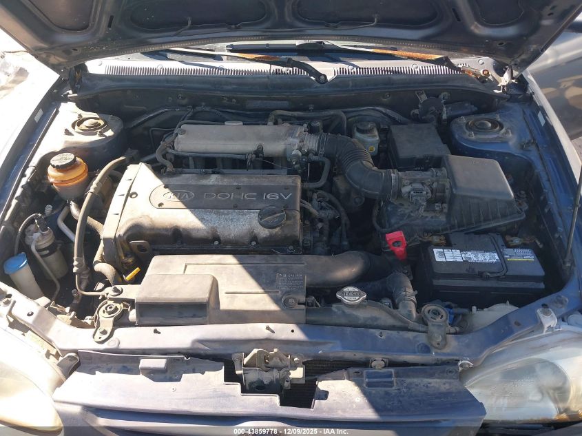 2001 Kia Sephia Ls VIN: KNAFB121415093607 Lot: 43859778