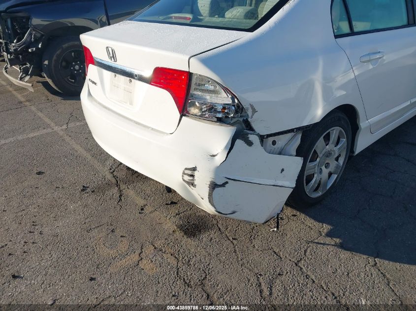 2009 Honda Civic Lx VIN: 19XFA16539E047527 Lot: 43859786