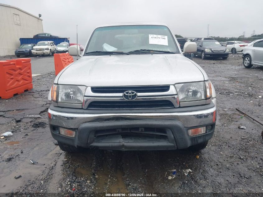 2002 Toyota 4Runner Sr5 V6 VIN: JT3GN86RX20249448 Lot: 43859790