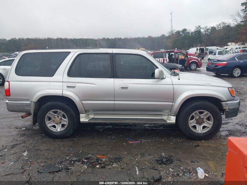 2002 Toyota 4Runner Sr5 V6 VIN: JT3GN86RX20249448 Lot: 43859790