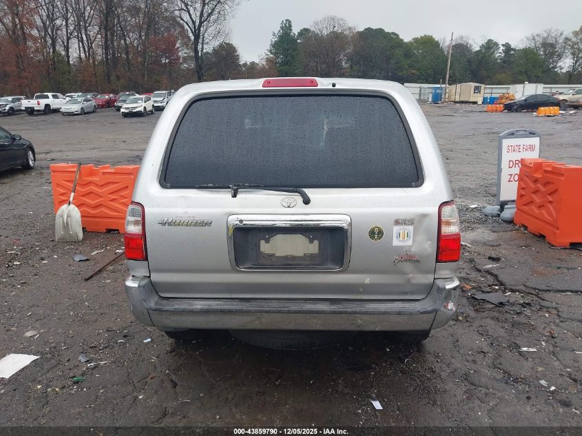 2002 Toyota 4Runner Sr5 V6 VIN: JT3GN86RX20249448 Lot: 43859790