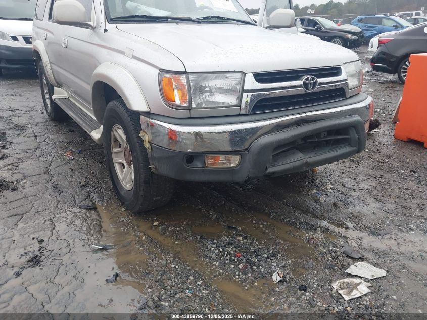 2002 Toyota 4Runner Sr5 V6 VIN: JT3GN86RX20249448 Lot: 43859790