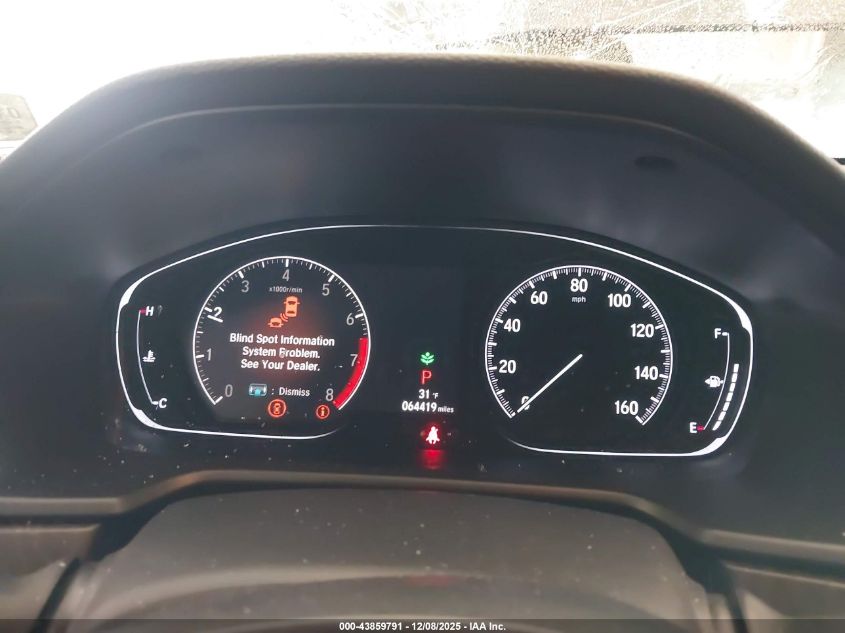 2020 Honda Accord Ex-L VIN: 1HGCV1F59LA088117 Lot: 43859791