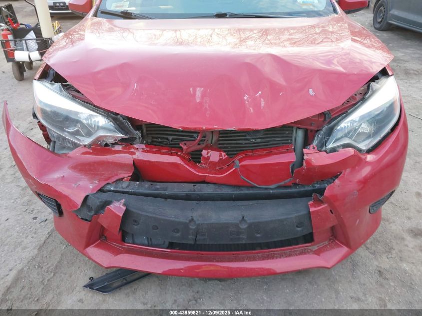 2016 Toyota Corolla Le VIN: 2T1BURHE1GC646004 Lot: 43859821