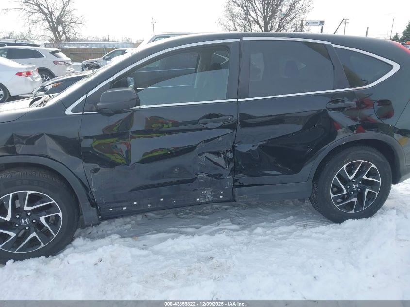 2016 Honda Cr-V Se VIN: 2HKRM4H48GH693391 Lot: 43859822