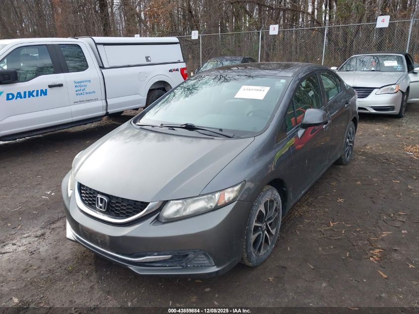 2013 Honda Civic Ex VIN: 19XFB2F83DE203961 Lot: 43859884