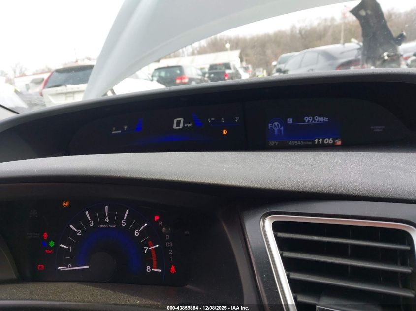 2013 Honda Civic Ex VIN: 19XFB2F83DE203961 Lot: 43859884