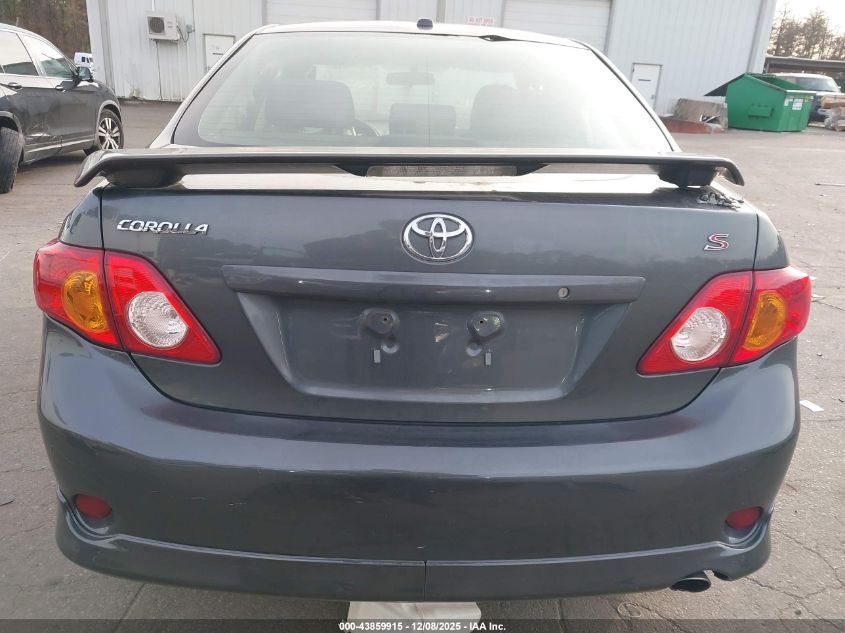 2009 Toyota Corolla S VIN: 2T1BU40E39C027714 Lot: 43859915