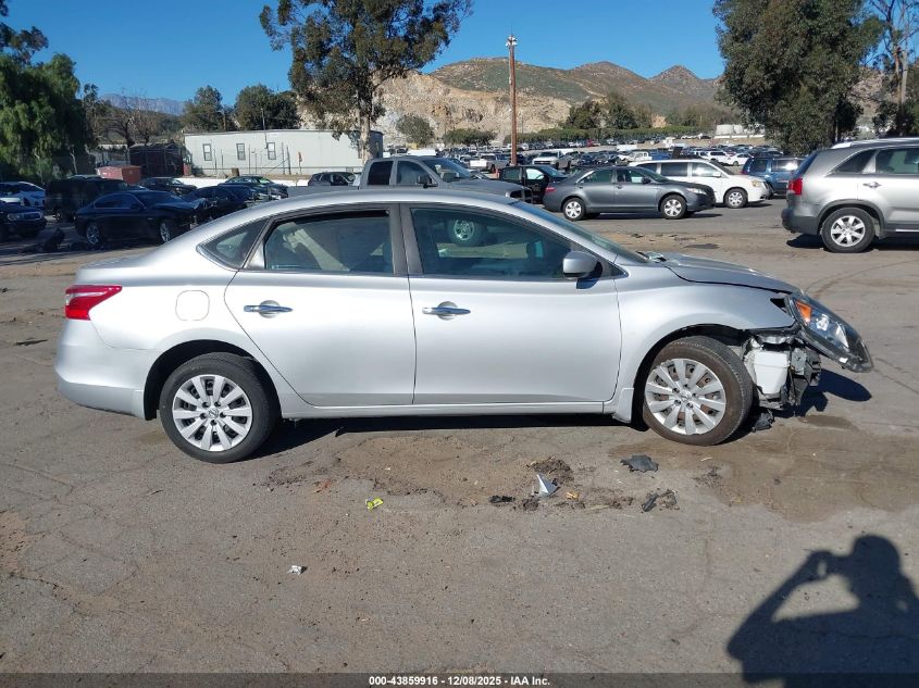 2019 Nissan Sentra S VIN: 3N1AB7AP4KY404918 Lot: 43859916