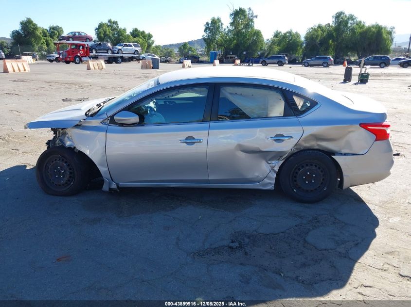 2019 Nissan Sentra S VIN: 3N1AB7AP4KY404918 Lot: 43859916