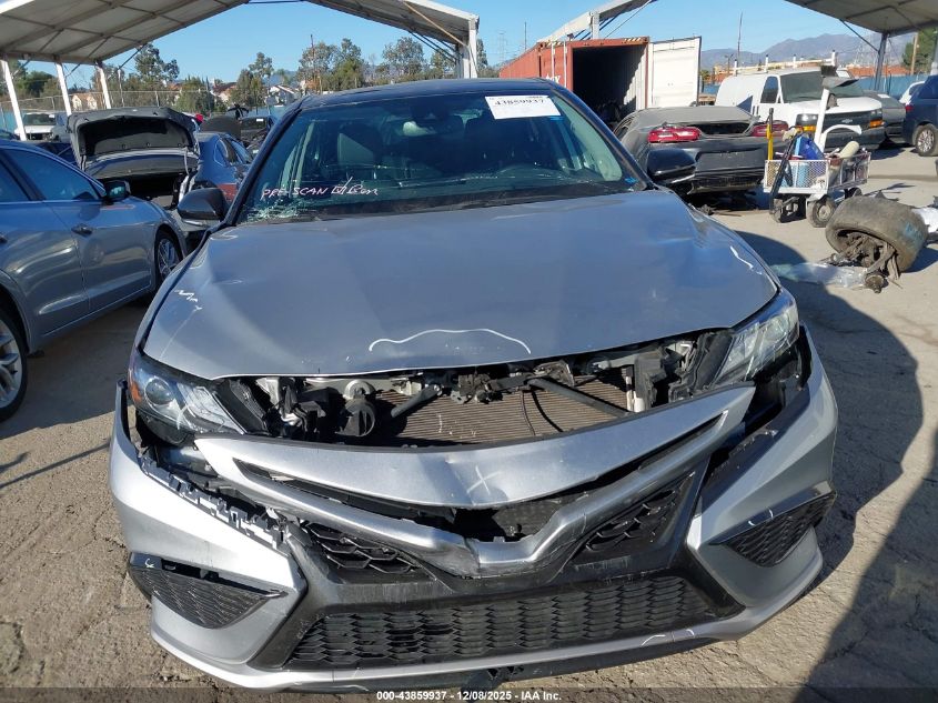 2022 Toyota Camry Xse V6 VIN: 4T1KZ1AK0NU065186 Lot: 43859937