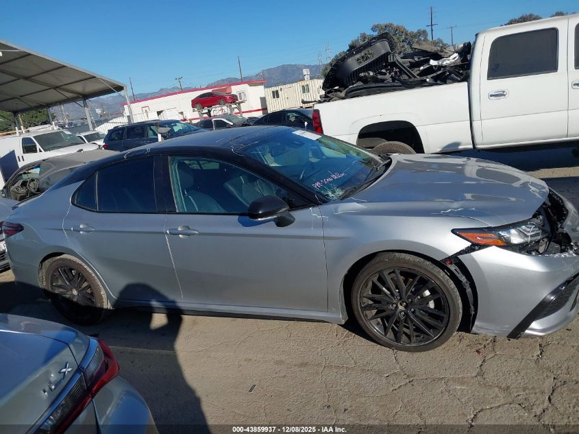 2022 Toyota Camry Xse V6 VIN: 4T1KZ1AK0NU065186 Lot: 43859937