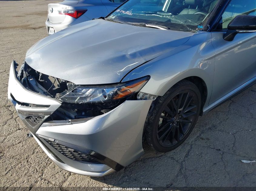 2022 Toyota Camry Xse V6 VIN: 4T1KZ1AK0NU065186 Lot: 43859937