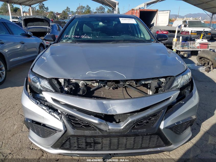 2022 Toyota Camry Xse V6 VIN: 4T1KZ1AK0NU065186 Lot: 43859937