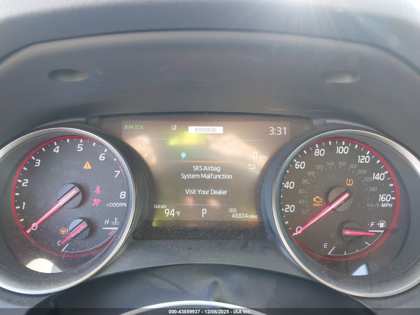 2022 Toyota Camry Xse V6 VIN: 4T1KZ1AK0NU065186 Lot: 43859937