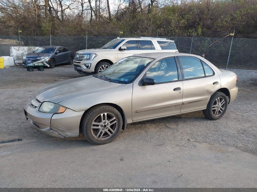 2004 Chevrolet Cavalier VIN: 1G1JC52F347143248 Lot: 43859949