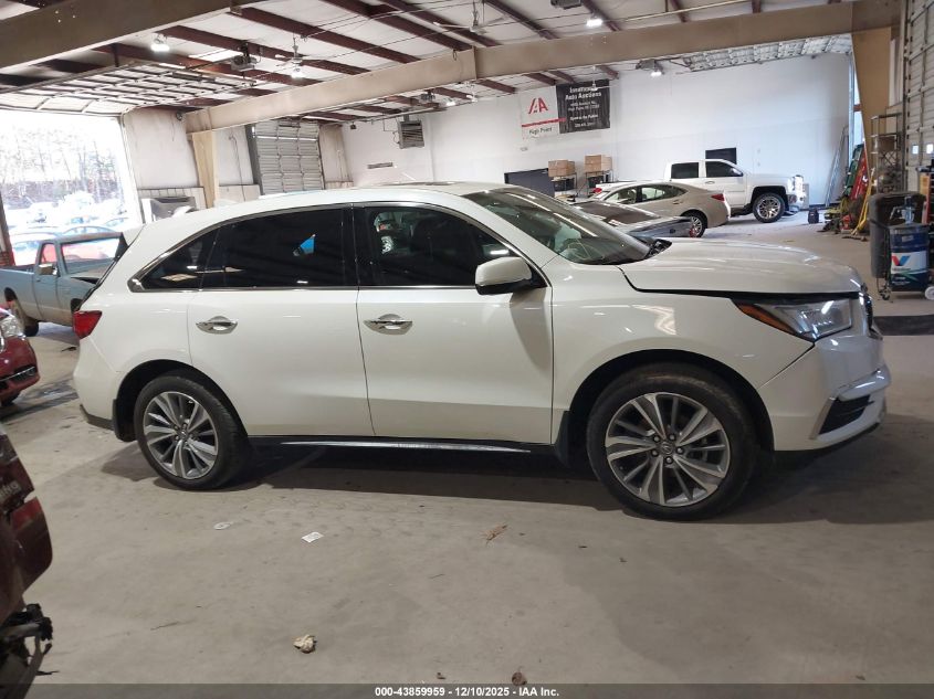2017 Acura Mdx Technology Package VIN: 5FRYD4H53HB028904 Lot: 43859959