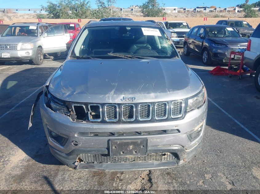 2017 Jeep New Compass Latitude Fwd VIN: 3C4NJCBB5HT629495 Lot: 43859990