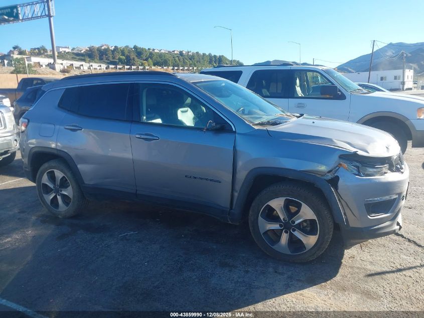 2017 Jeep New Compass Latitude Fwd VIN: 3C4NJCBB5HT629495 Lot: 43859990