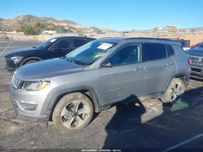2017 Jeep New Compass Latitude Fwd VIN: 3C4NJCBB5HT629495 Lot: 43859990
