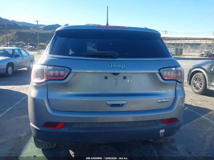 2017 Jeep New Compass Latitude Fwd VIN: 3C4NJCBB5HT629495 Lot: 43859990