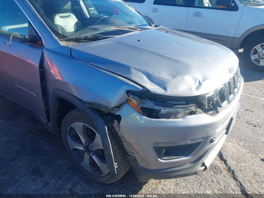 2017 Jeep New Compass Latitude Fwd VIN: 3C4NJCBB5HT629495 Lot: 43859990