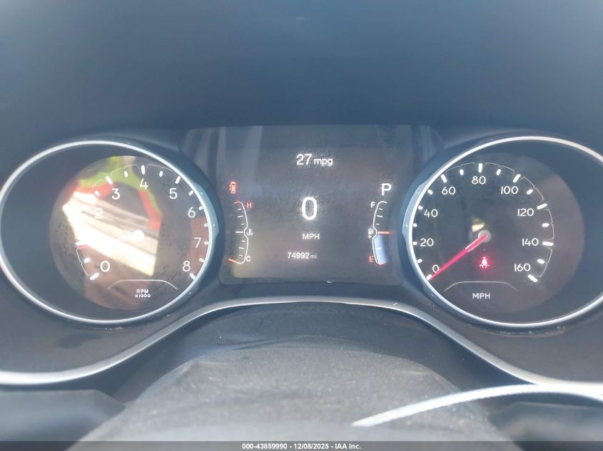 2017 Jeep New Compass Latitude Fwd VIN: 3C4NJCBB5HT629495 Lot: 43859990