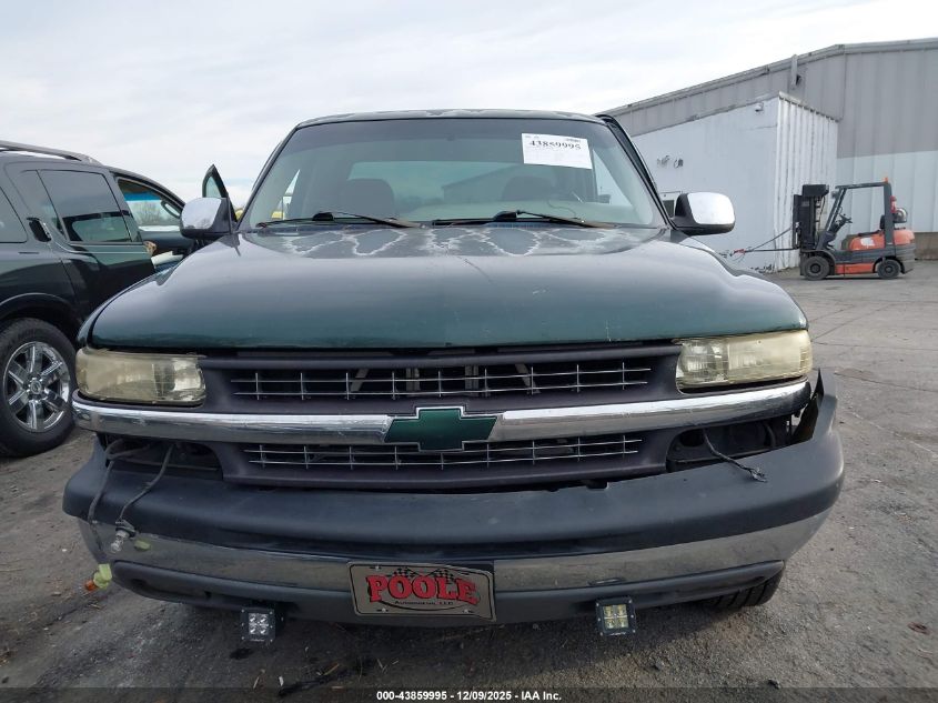 2001 Chevrolet Silverado 1500 Ls VIN: 2GCEC19TX11191190 Lot: 43859995