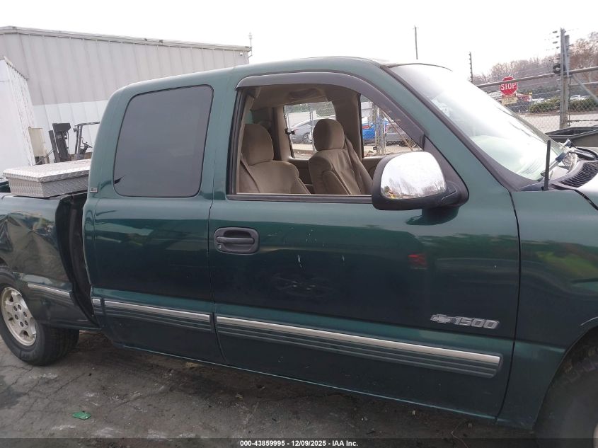 2001 Chevrolet Silverado 1500 Ls VIN: 2GCEC19TX11191190 Lot: 43859995