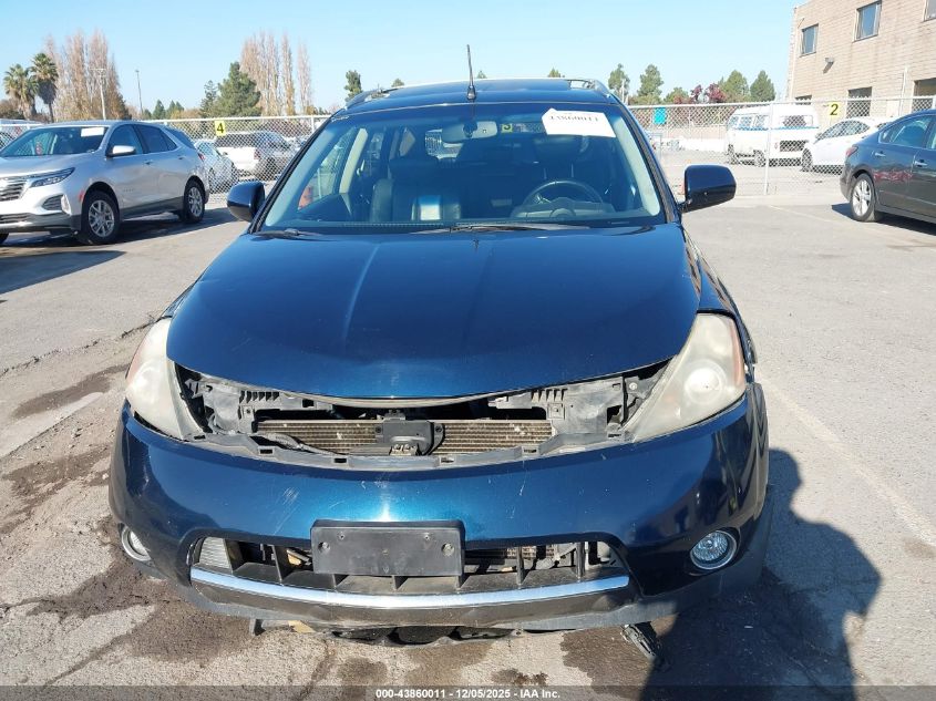 2007 Nissan Murano Se VIN: JN8AZ08W97W633255 Lot: 43860011