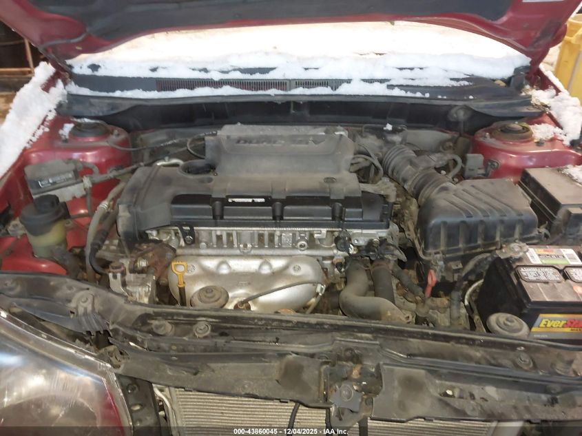 2009 Kia Spectra Ex VIN: KNAFE222795639107 Lot: 43860045