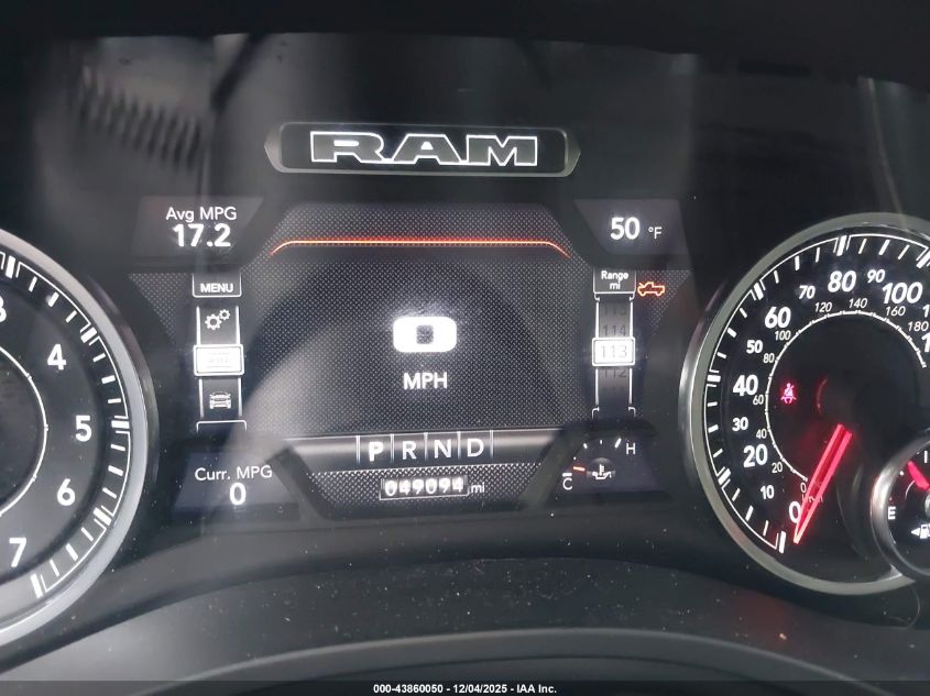 2024 Ram 1500 Laramie 4X2 5'7 Box VIN: 1C6RREJTXRN218957 Lot: 43860050