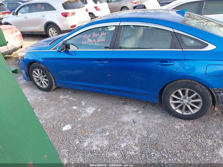 2018 Hyundai Sonata Se VIN: 5NPE24AF3JH612353 Lot: 43860076