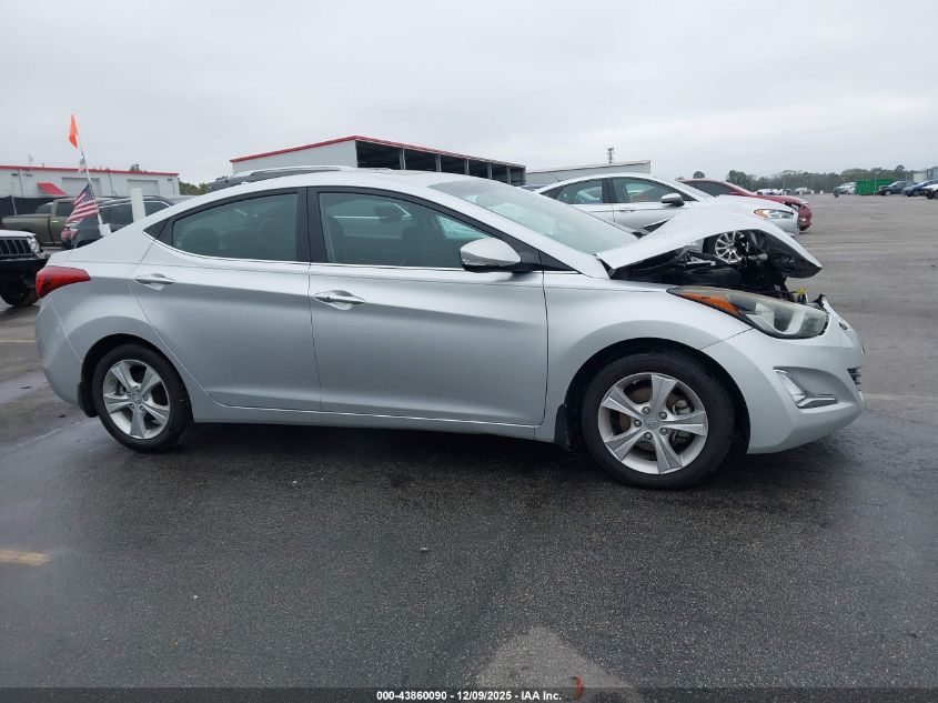 2016 Hyundai Elantra Value Edition VIN: 5NPDH4AE3GH767625 Lot: 43860090