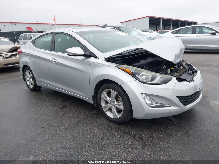 2016 Hyundai Elantra Value Edition VIN: 5NPDH4AE3GH767625 Lot: 43860090