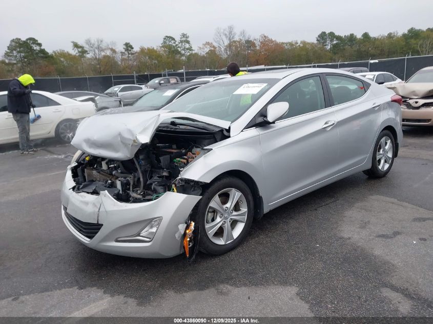 2016 Hyundai Elantra Value Edition VIN: 5NPDH4AE3GH767625 Lot: 43860090