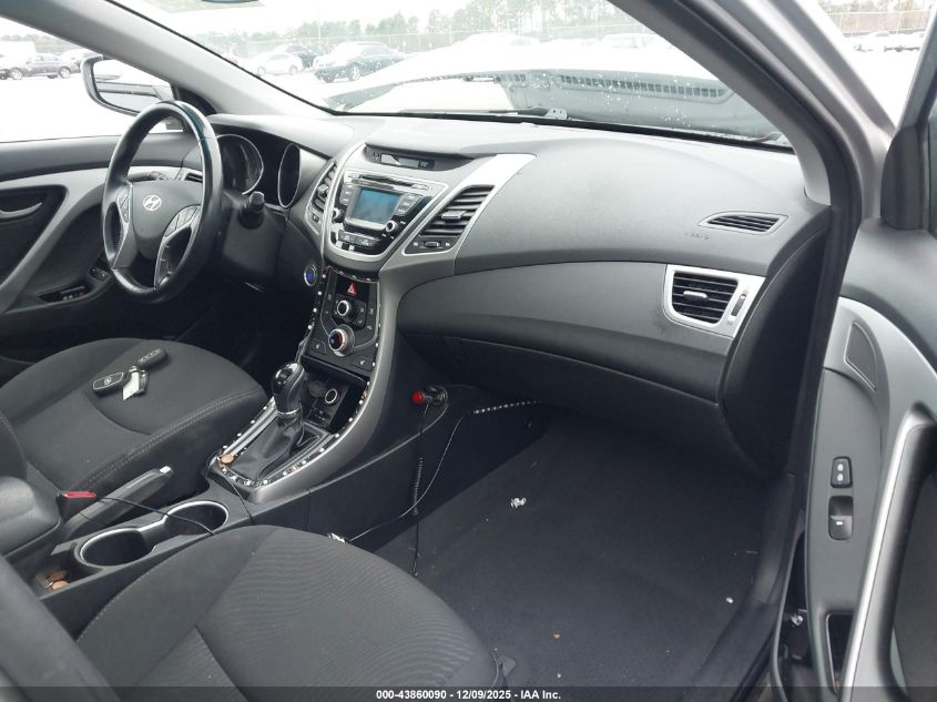 2016 Hyundai Elantra Value Edition VIN: 5NPDH4AE3GH767625 Lot: 43860090