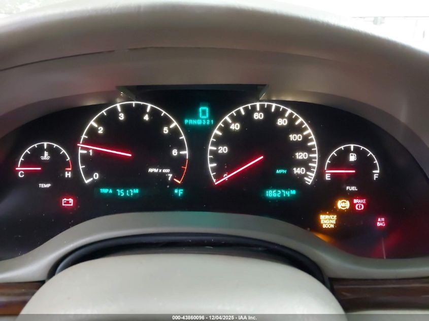 2001 Cadillac Seville Sls W/Tx7 VIN: 1G6KS54Y01U250299 Lot: 43860096