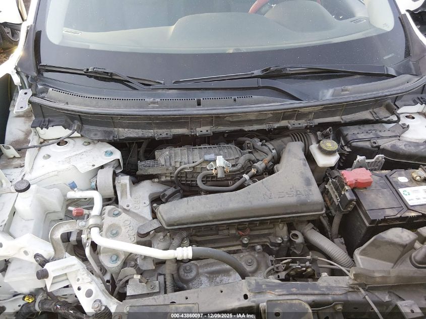 2017 Nissan Rogue Sv VIN: JN8AT2MV0HW020243 Lot: 43860097