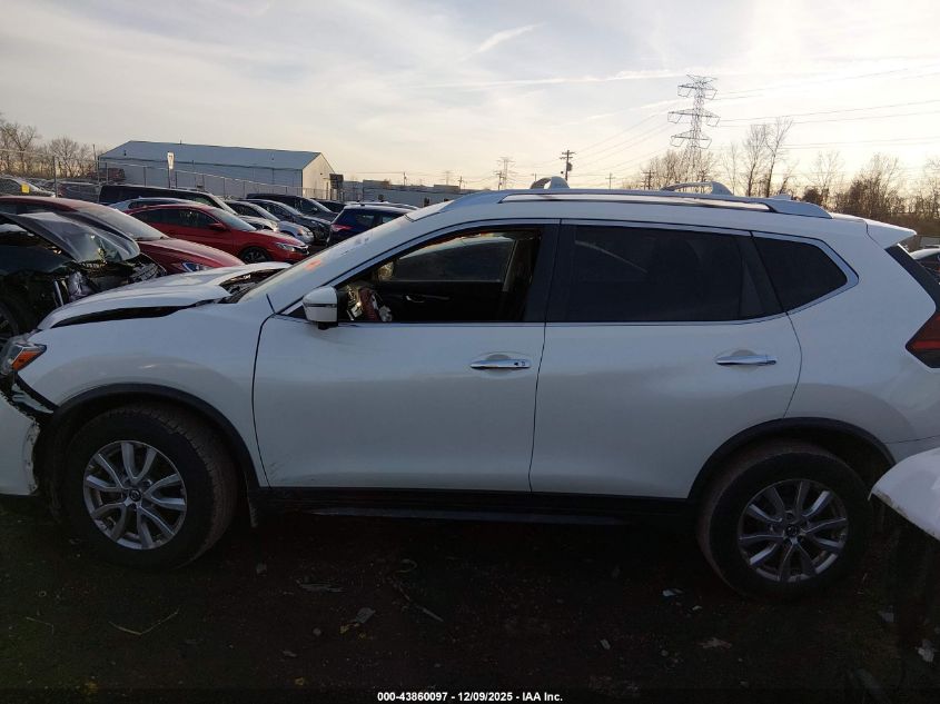 2017 Nissan Rogue Sv VIN: JN8AT2MV0HW020243 Lot: 43860097