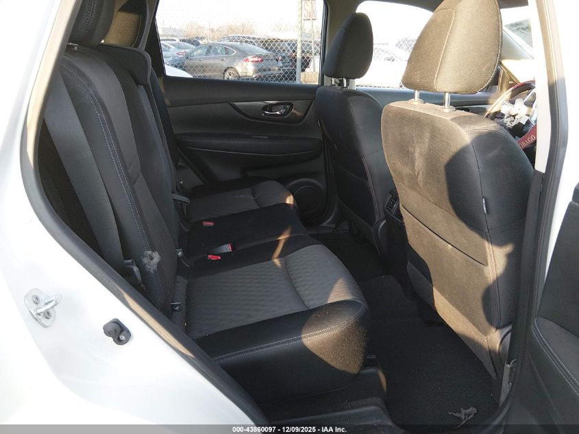 2017 Nissan Rogue Sv VIN: JN8AT2MV0HW020243 Lot: 43860097