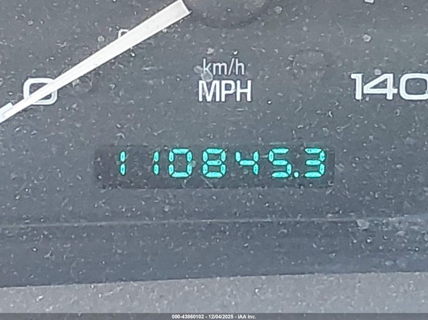 1997 Lincoln Mark Viii VIN: 1LNLM91V3VY659128 Lot: 43860102