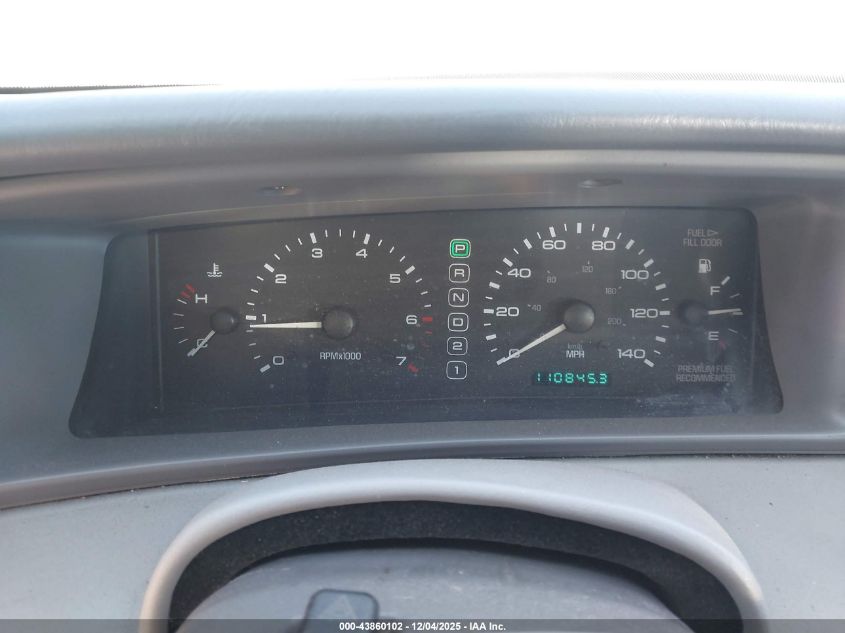 1997 Lincoln Mark Viii VIN: 1LNLM91V3VY659128 Lot: 43860102